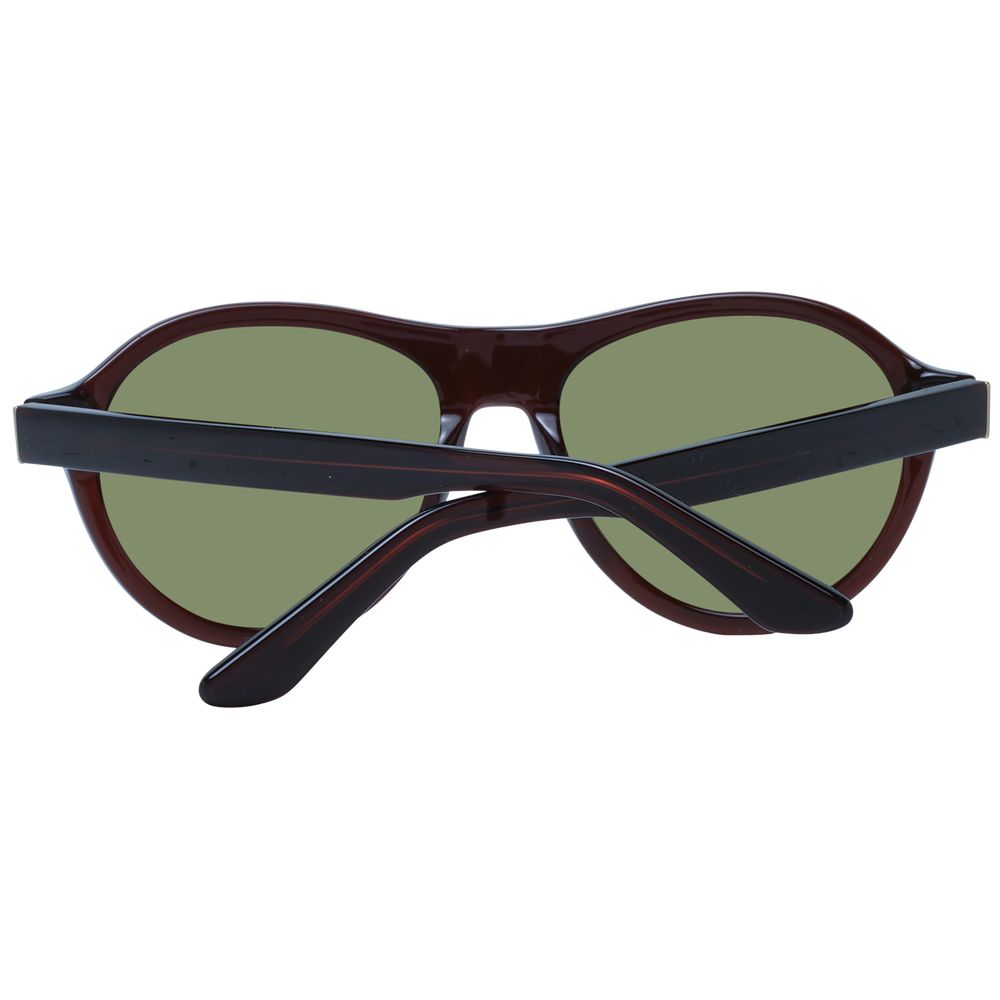 Serengeti Brown Men Sunglass $817.00 Serengeti Luzworld
