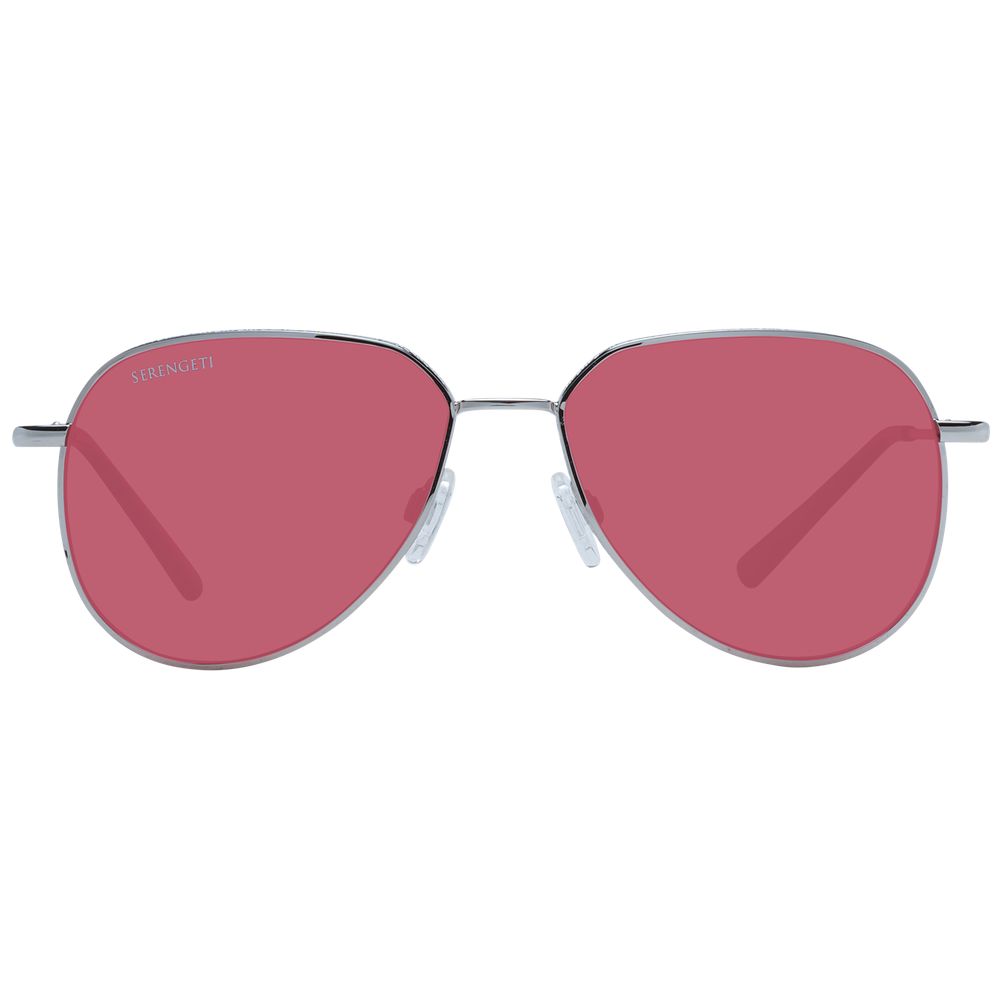 Serengeti Silver Unisex Sunglass $720.00 Serengeti Luzworld
