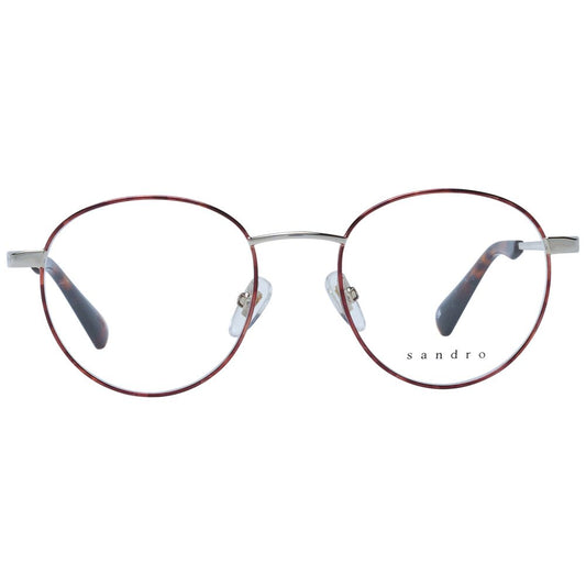 Sandro Red Men Glasses Frame $596.00 Sandro Luzworld