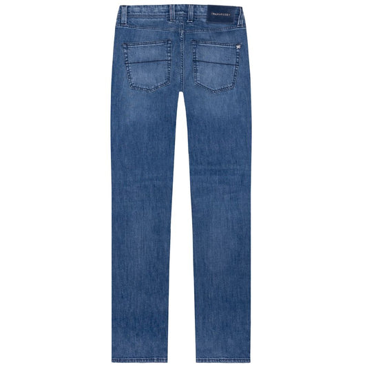 Tramarossa Blue Cotton Men's Jeans $768.00 Tramarossa Luzworld