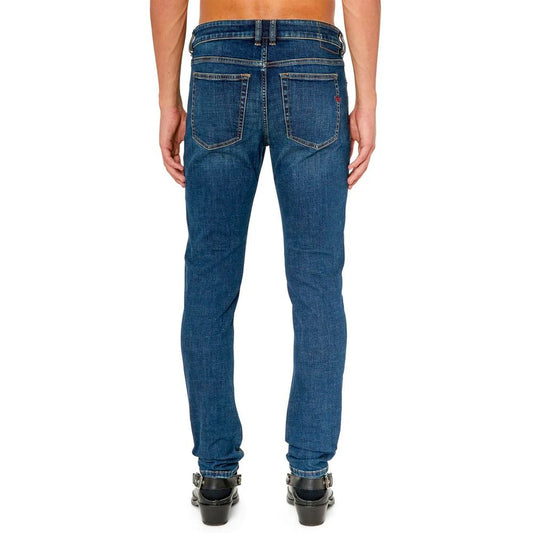 Diesel Blue Cotton Men Jeans $263.00 Diesel Luzworld