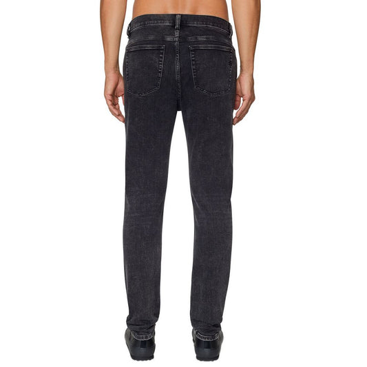 Diesel Black Cotton Men Jean $319.00 Diesel Luzworld