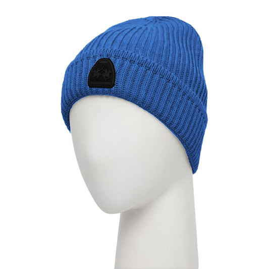 La Martina Blue Acrylic Men Beanie $131.00 La Martina Luzworld