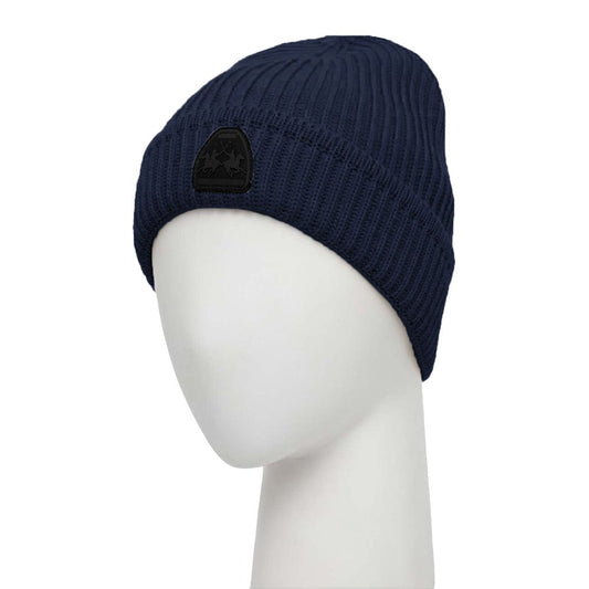 La Martina Blue Acrylic Men Beanie $131.00 La Martina Luzworld