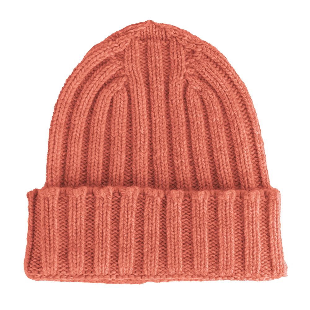 Made in Italy Pink Cashmere Hats & Cap $204.00 Made in Italy Luzworld