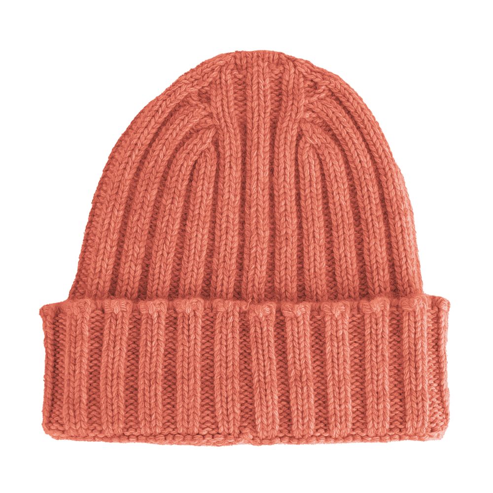 Made in Italy Pink Cashmere Hats & Cap $204.00 Made in Italy Luzworld