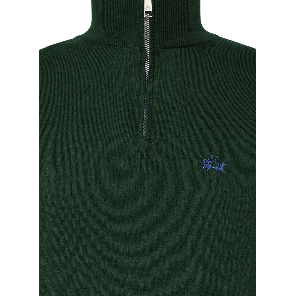 La Martina Green Wool Men Sweater $242.00 La Martina Luzworld