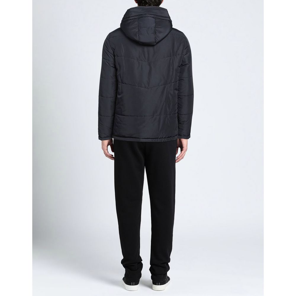 Aquascutum Blue Polyamide Men Jacket $1718.00 Aquascutum Luzworld