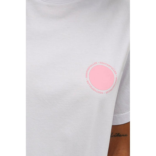 Don The Fuller White Cotton Women T-Shirt $215.00 Don The Fuller Luzworld