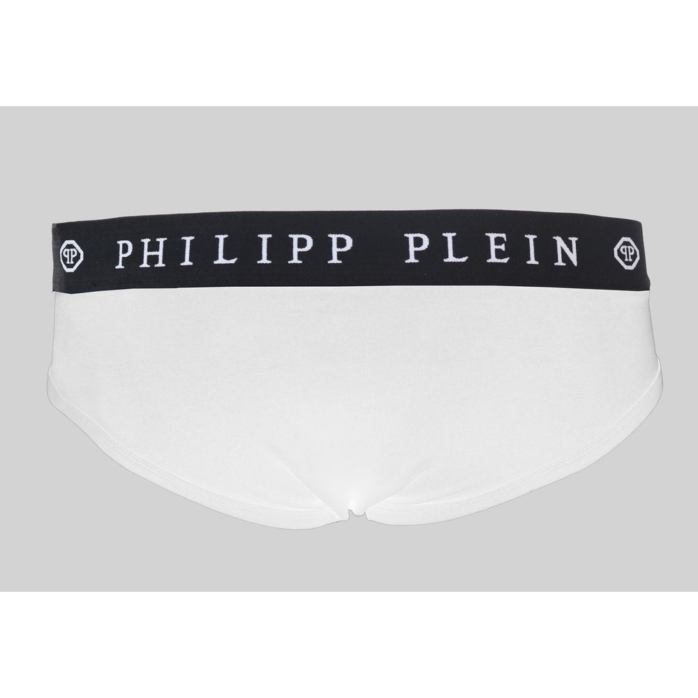 Philipp Plein White Cotton Men Boxer Short $156.00 Philipp Plein Luzworld
