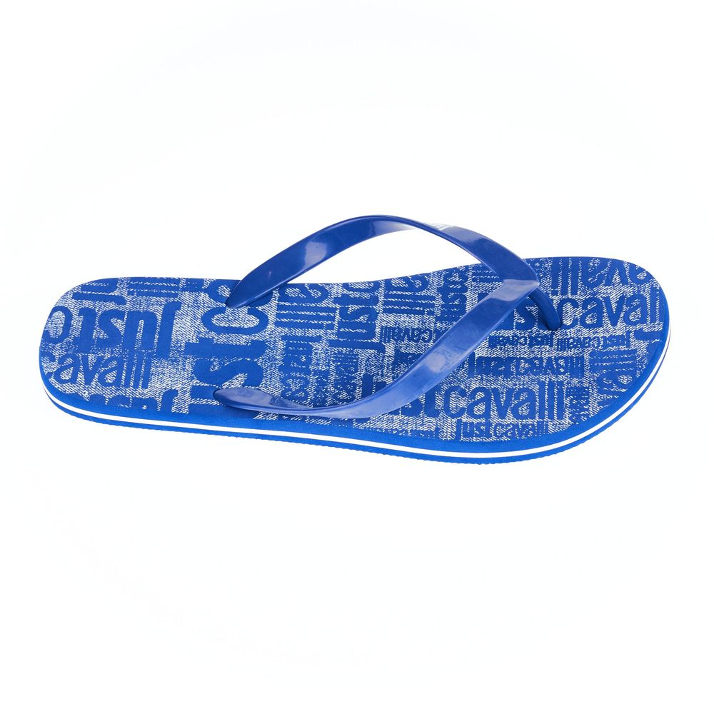 Just Cavalli Light Blue EVA Men Sandal $128.00 Just Cavalli Luzworld