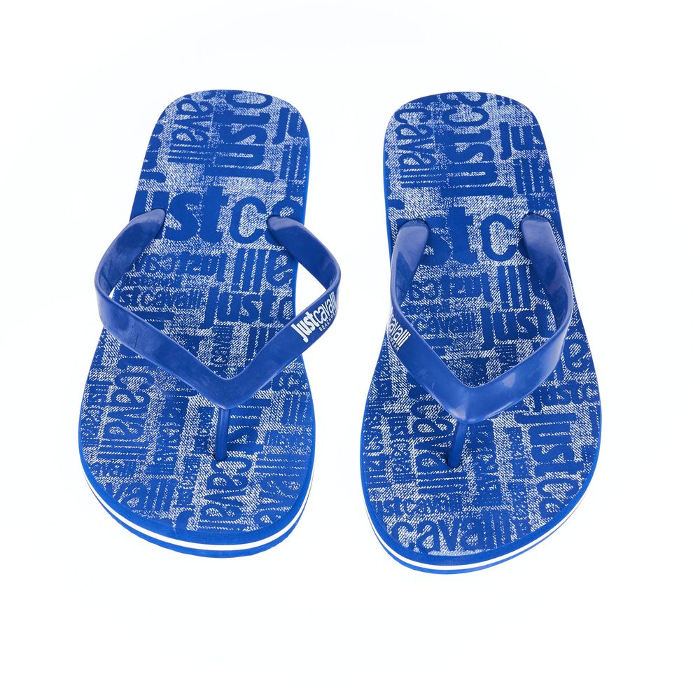 Just Cavalli Light Blue EVA Men Sandal $128.00 Just Cavalli Luzworld