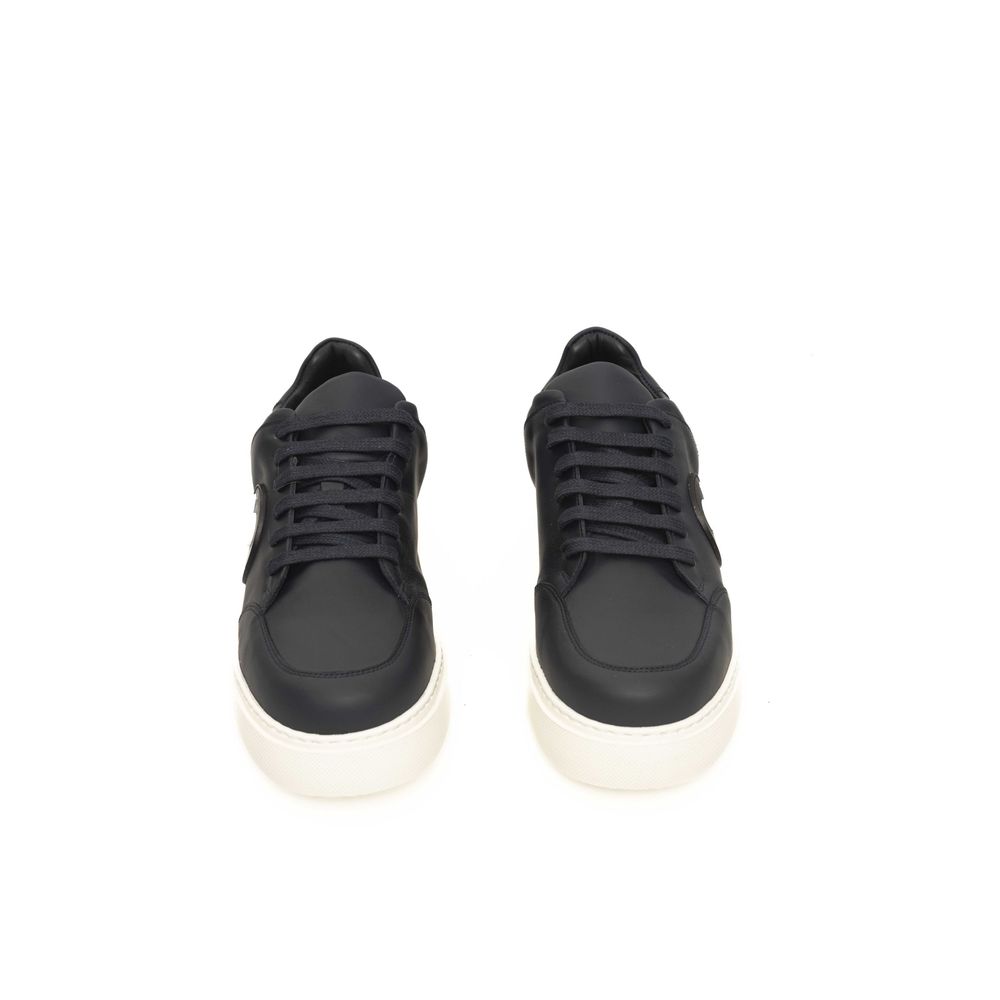Cerruti 1881 Blue Cowhide Men Sneaker $721.00 Cerruti 1881 Luzworld