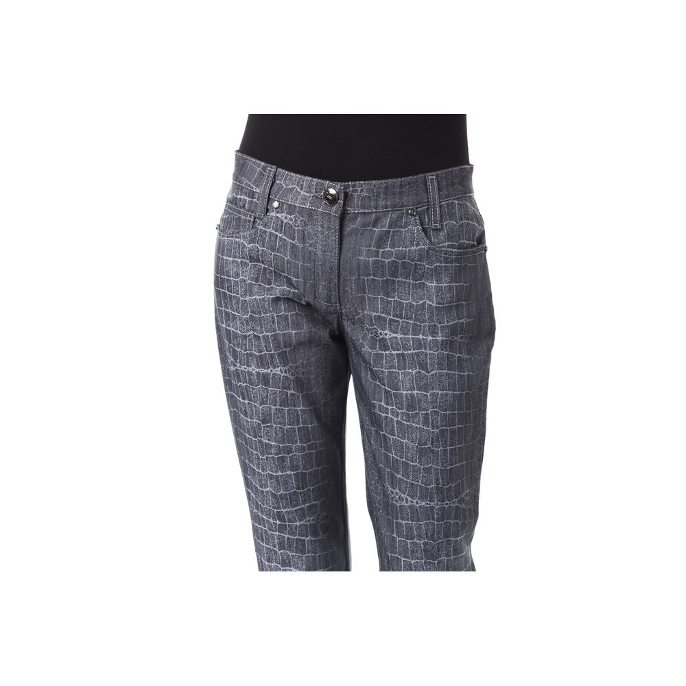 BYBLOS Black Viscose Women's Pants $622.00 BYBLOS Luzworld