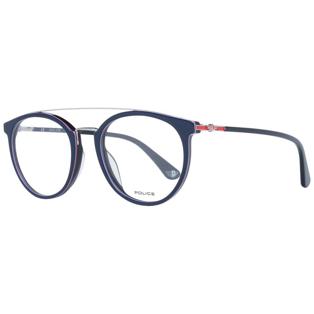 Police Blue Men Glasses Frame $476.00 Police Luzworld