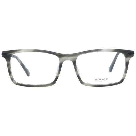Police Gray Men Glasses Frame $258.00 Police Luzworld