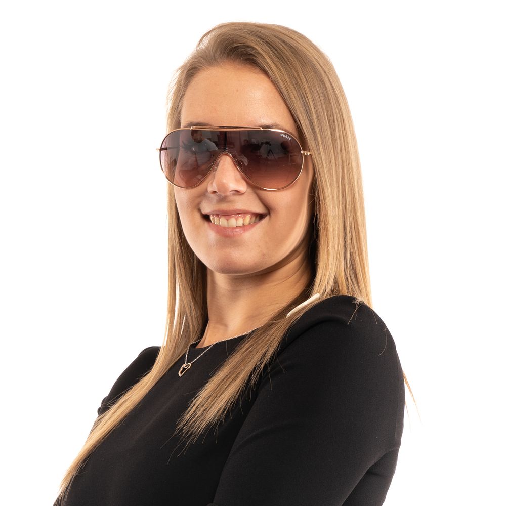Guess Rose Gold Women Sunglass $195.00 Guess Luzworld