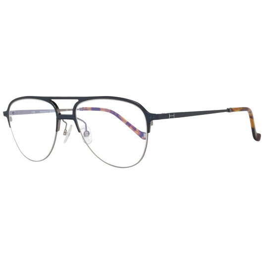 Hackett Black Men Glasses Frame $524.00 Hackett Luzworld