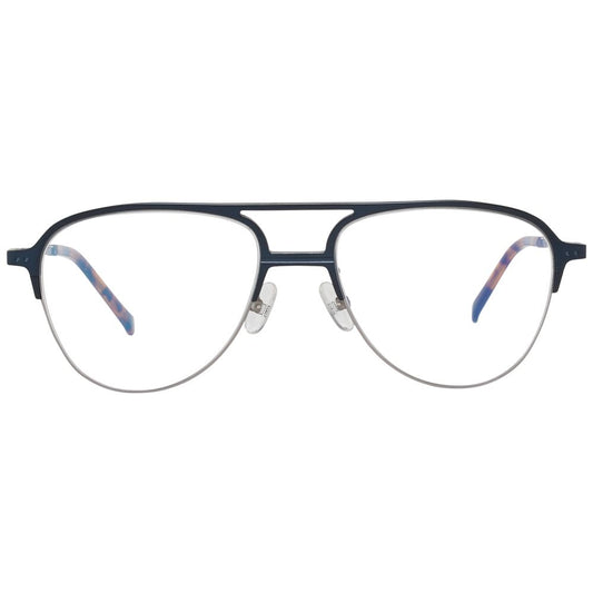 Hackett Black Men Glasses Frame $524.00 Hackett Luzworld