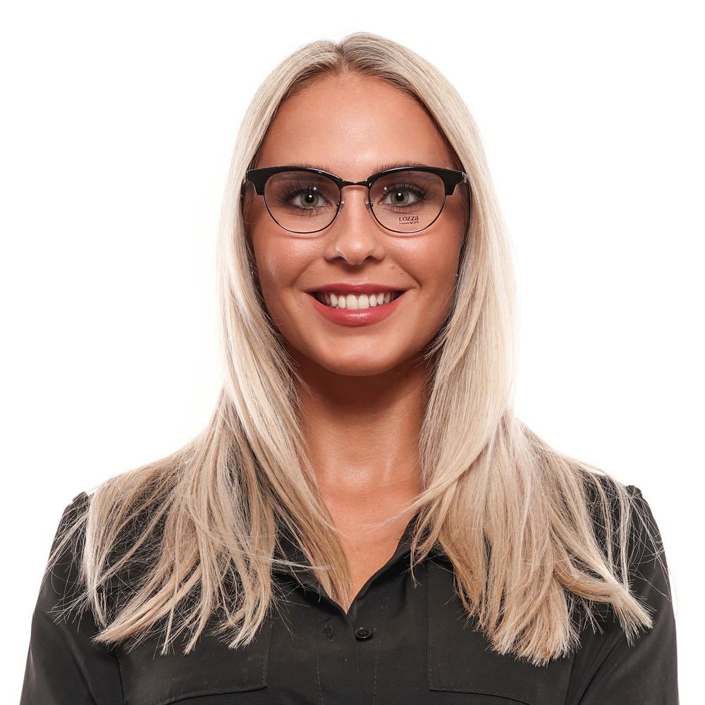 Lozza Black Women Glasses Frame $471.00 Lozza Luzworld