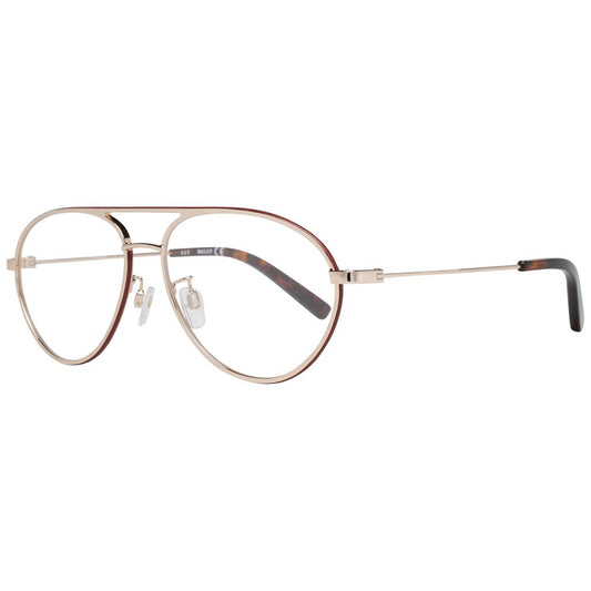Bally Rose Gold Men Glasses Frame $561.00 Bally Luzworld