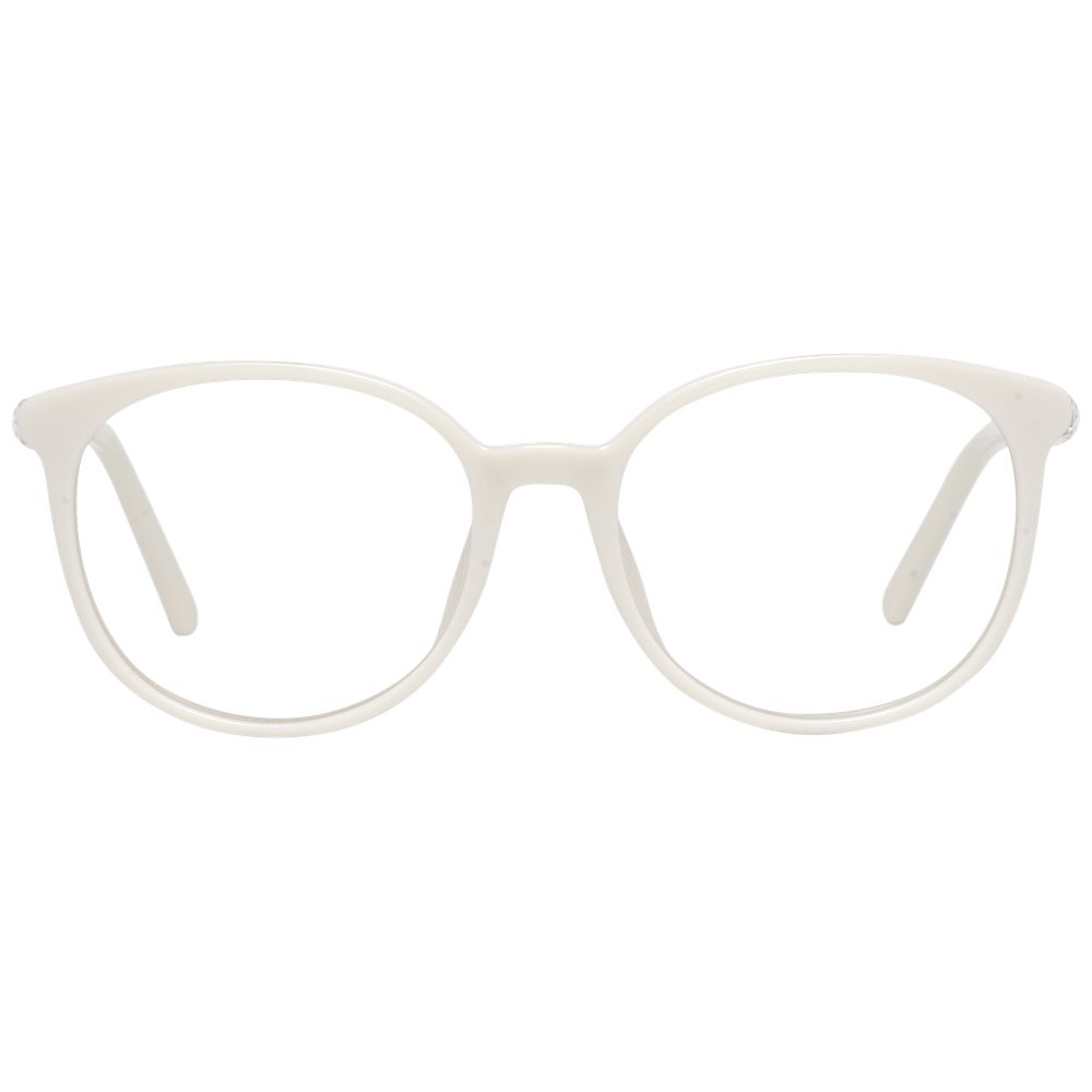 Swarovski White Women Glasses Frame $484.00 Swarovski Luzworld