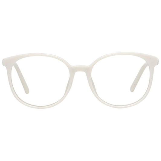 Swarovski White Women Glasses Frame $484.00 Swarovski Luzworld