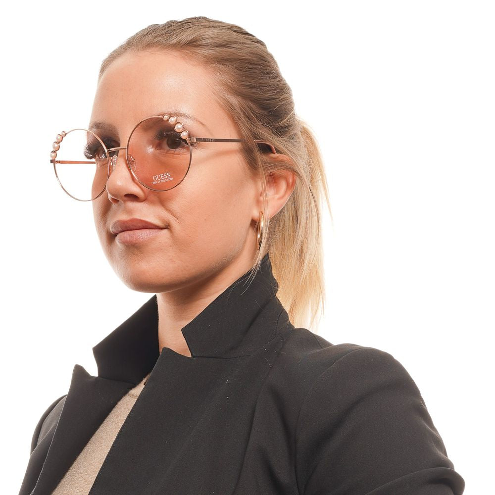 Guess Rose Gold Women Sunglass $195.00 Guess Luzworld