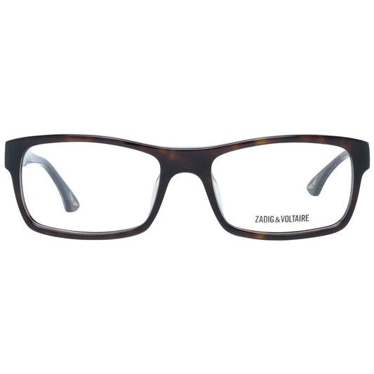 Zadig & Voltaire Brown Men Glasses Frame $505.00 Zadig & Voltaire Luzworld
