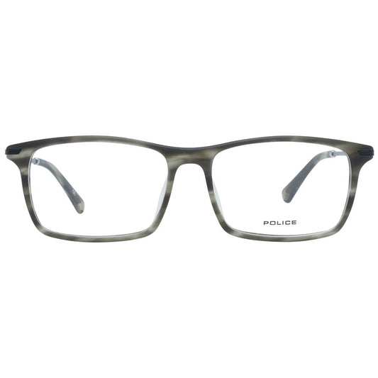Police Gray Men Glasses Frame $258.00 Police Luzworld