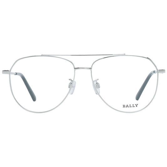 Bally Silver Unisex Glasses Frame $482.00 Bally Luzworld