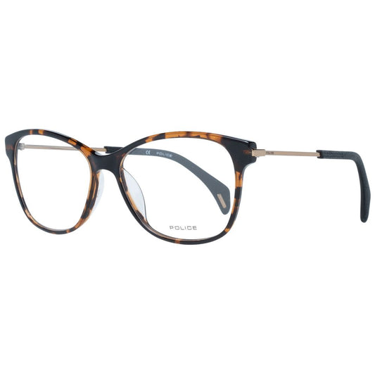Police Brown Women Glasses Frame $476.00 Police Luzworld