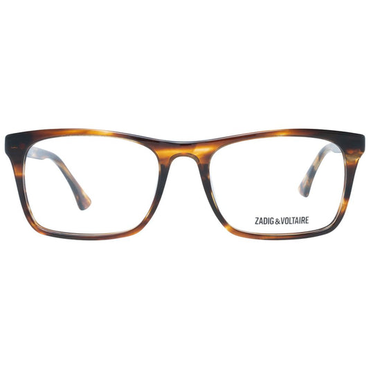 Zadig & Voltaire Brown Men Glasses Frame $491.00 Zadig & Voltaire Luzworld