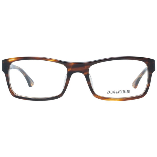 Zadig & Voltaire Brown Men Glasses Frame $505.00 Zadig & Voltaire Luzworld