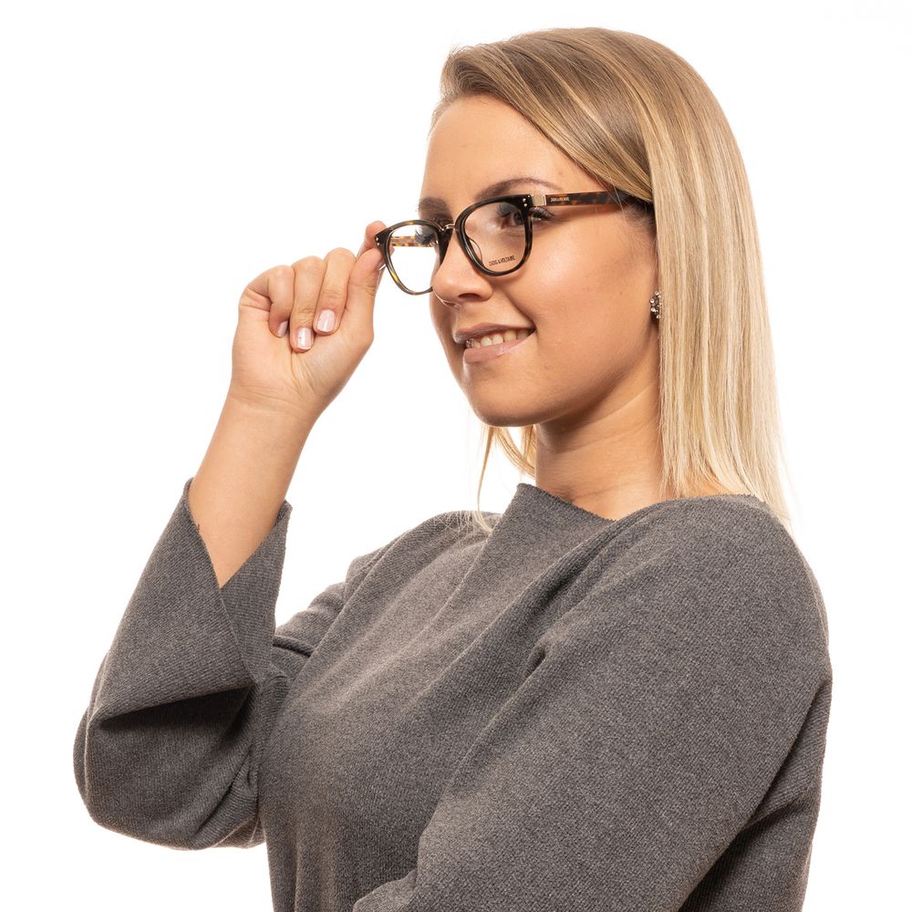 Zadig & Voltaire Brown Women Glasses Frame $491.00 Zadig & Voltaire Luzworld