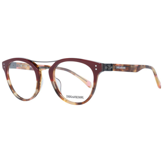 Zadig & Voltaire Red Women Glasses Frame $518.00 Zadig & Voltaire Luzworld