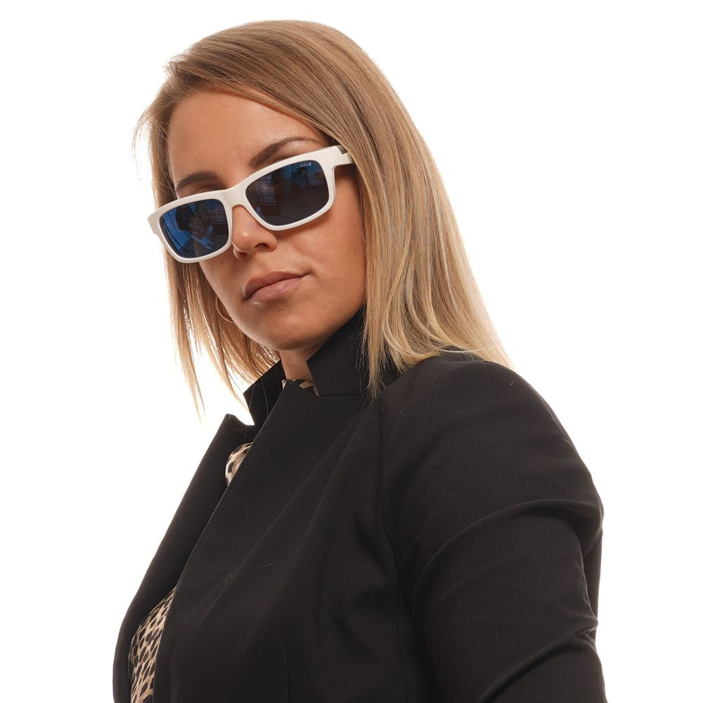 Bolle White Unisex Sunglass $209.00 Bolle Luzworld