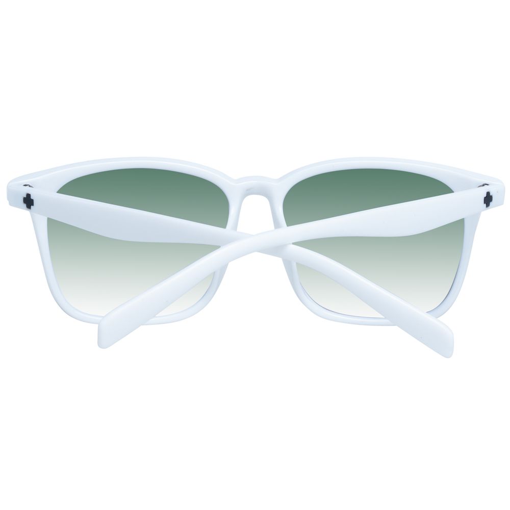 Spy White Unisex Sunglass $164.00 Spy Luzworld
