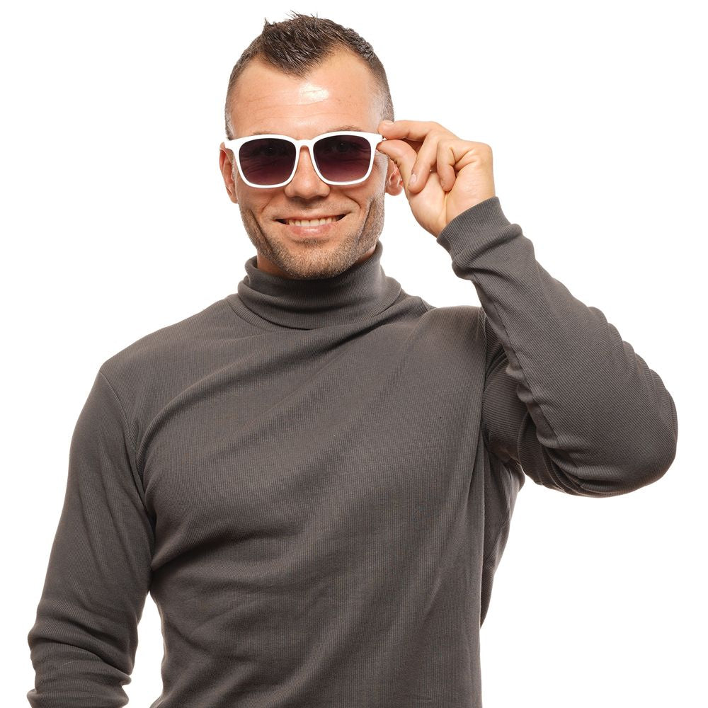 Spy White Unisex Sunglass $164.00 Spy Luzworld