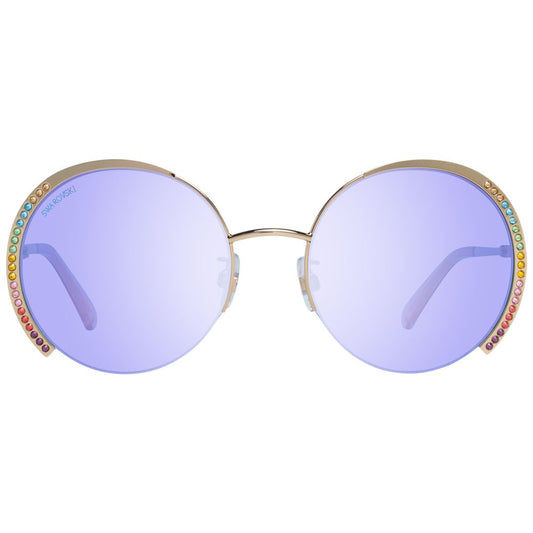 Swarovski Gold Women Sunglass $281.00 Swarovski Luzworld