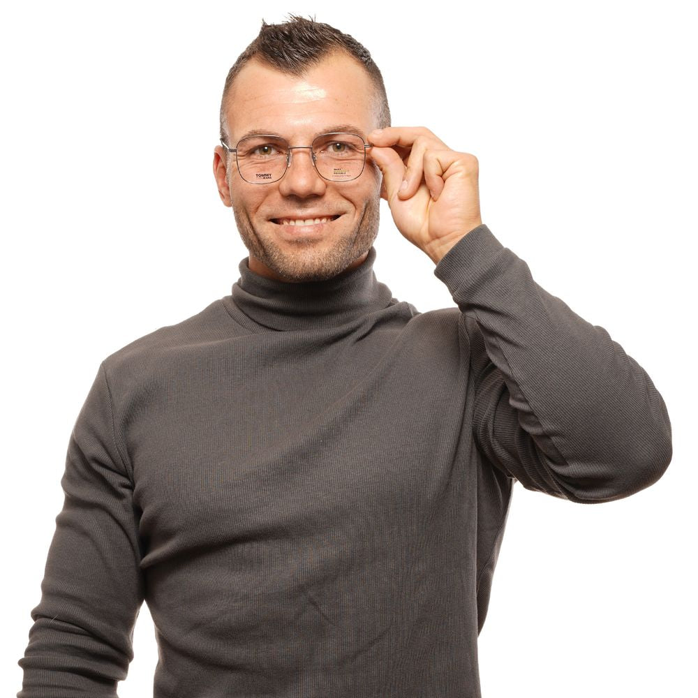 Tommy Hilfiger Gray Unisex Glasses Frame $211.00 Tommy Hilfiger Luzworld