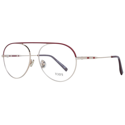 Tod's Red Women Glasses Frame $688.00 Tod's Luzworld