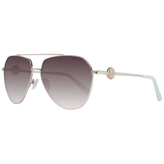 Guess Gold Women Sunglass $195.00 Guess Luzworld