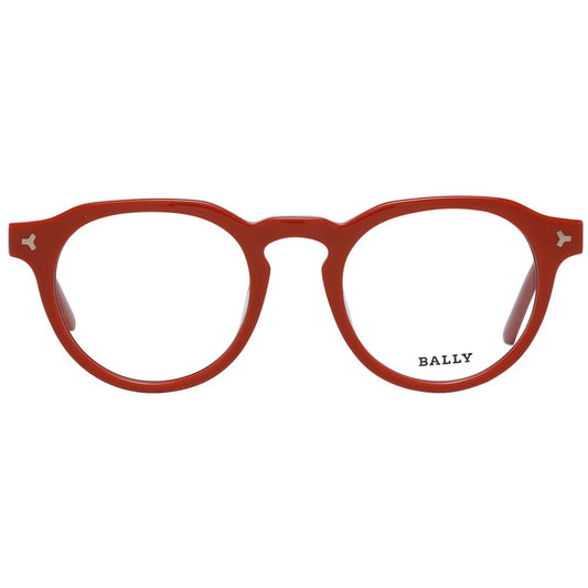 Bally Orange Men Glasses Frame $455.00 Bally Luzworld