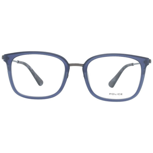 Police Blue Men Glasses Frame $476.00 Police Luzworld