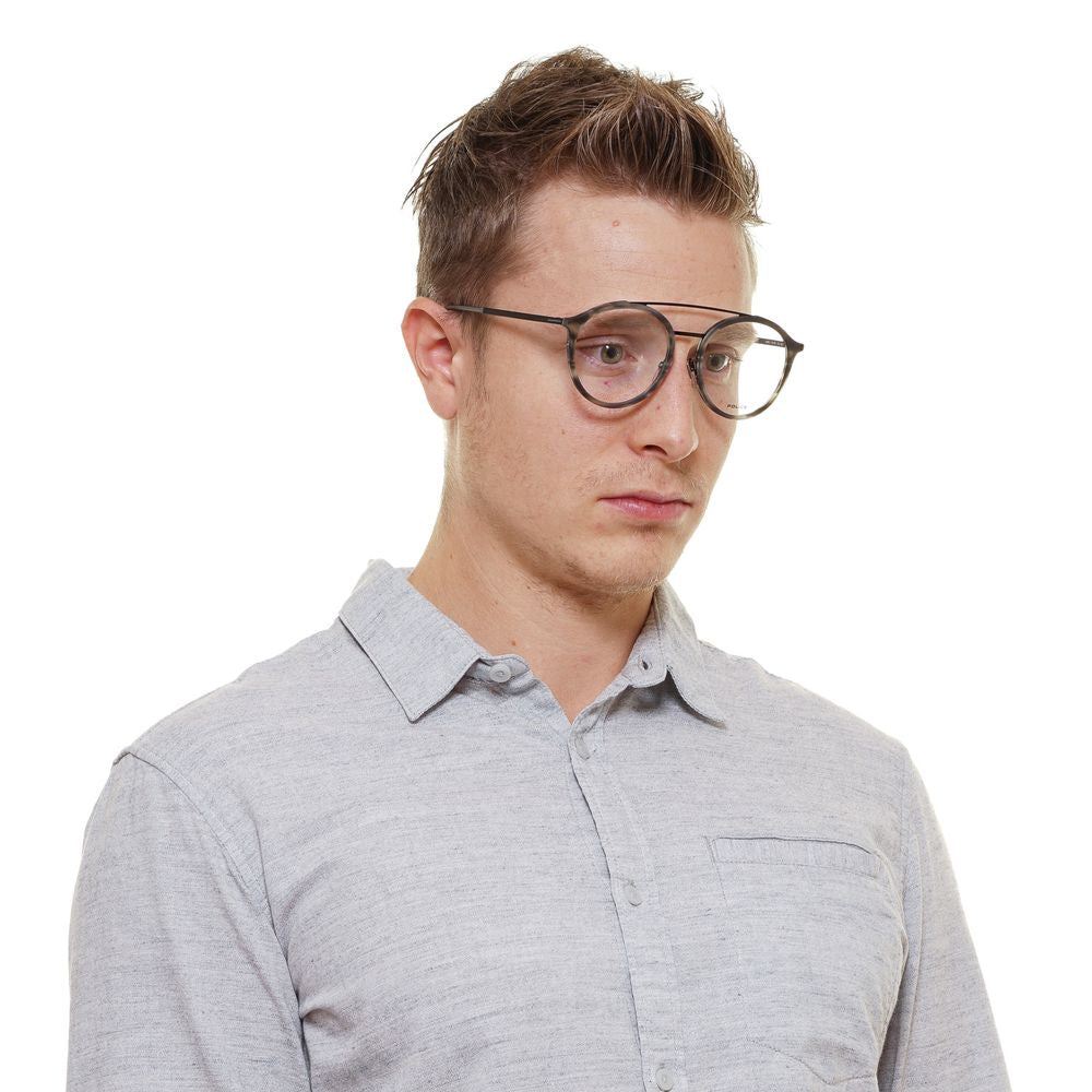 Police Gray Men Optical Frames $503.00 Police Luzworld