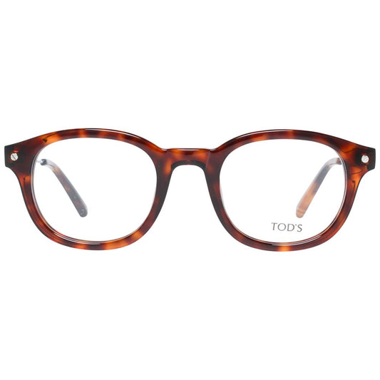 Tod's Brown Unisex Glasses Frame $638.00 Tod's Luzworld