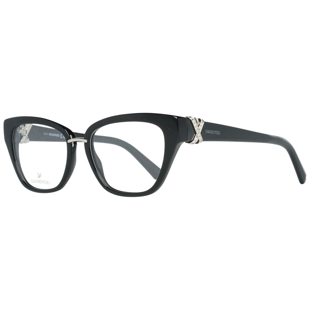 Swarovski Black Women Glasses Frame $511.00 Swarovski Luzworld