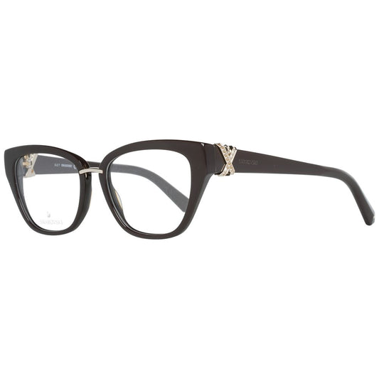 Swarovski Brown Women Glasses Frame $505.00 Swarovski Luzworld