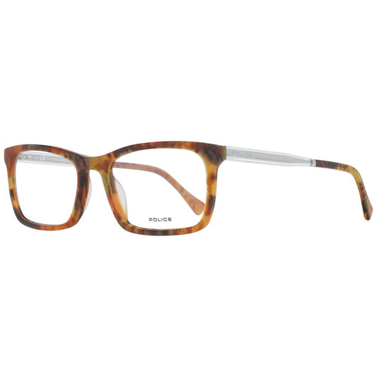 Police Brown Men Glasses Frame $484.00 Police Luzworld